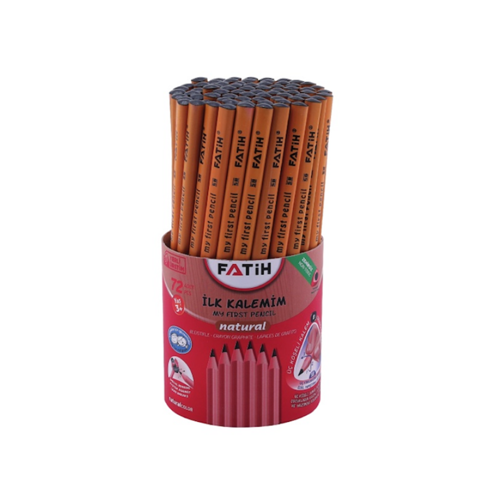 FATİH JUMBO ÜÇGEN BAŞLANGIÇ KALEMİ NATUREL