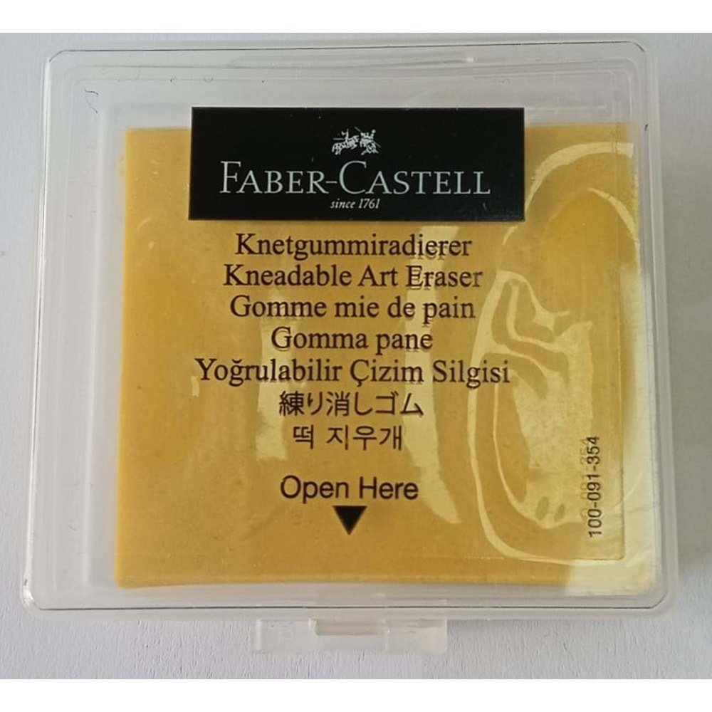 F.CASTELL HAMUR SİLGİ PLS.KUT.RENKLİ