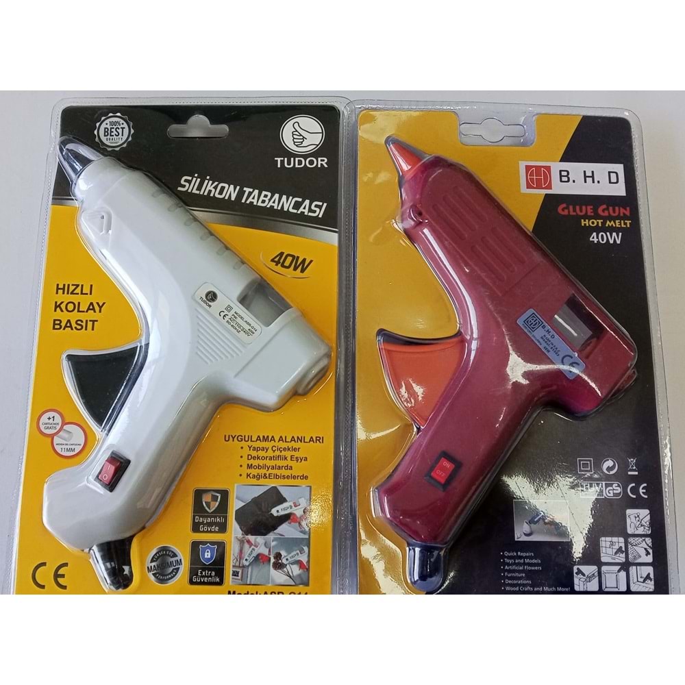 TUDOR/BHD 1503 BÜYÜK SİLİKON TABANCASI 40 WATT