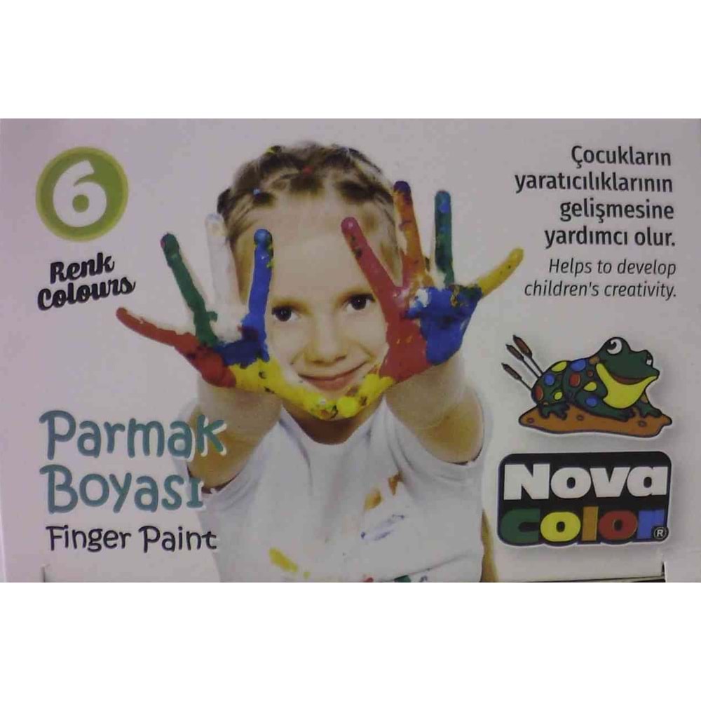 N.COLOR NC-138 6 LI PARMAK BOYA