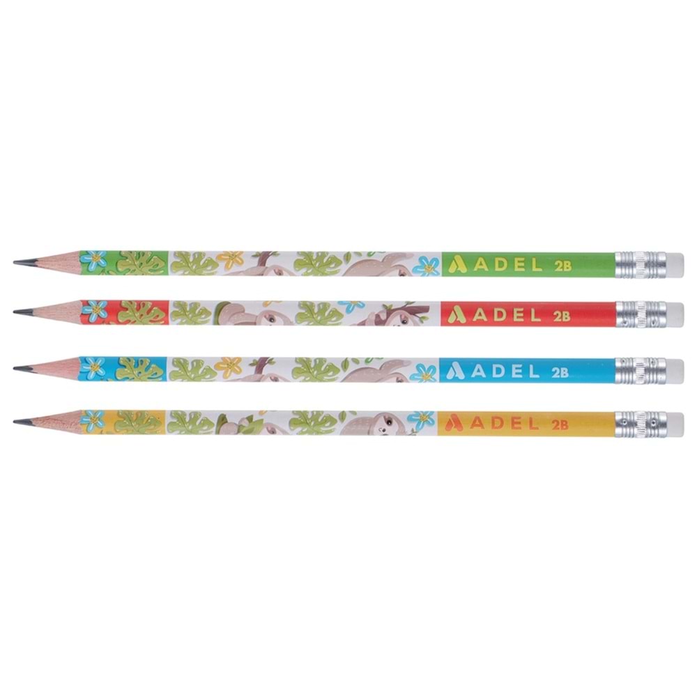 ADEL SLOTH KURŞUN KALEM SİLGİLİ / TEKLİ