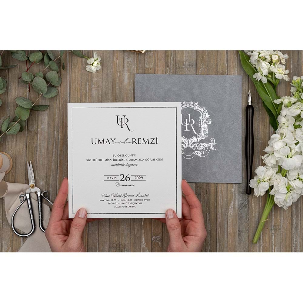 ERDEM LÜKS 5103 DAVETİYE (100 Adet)