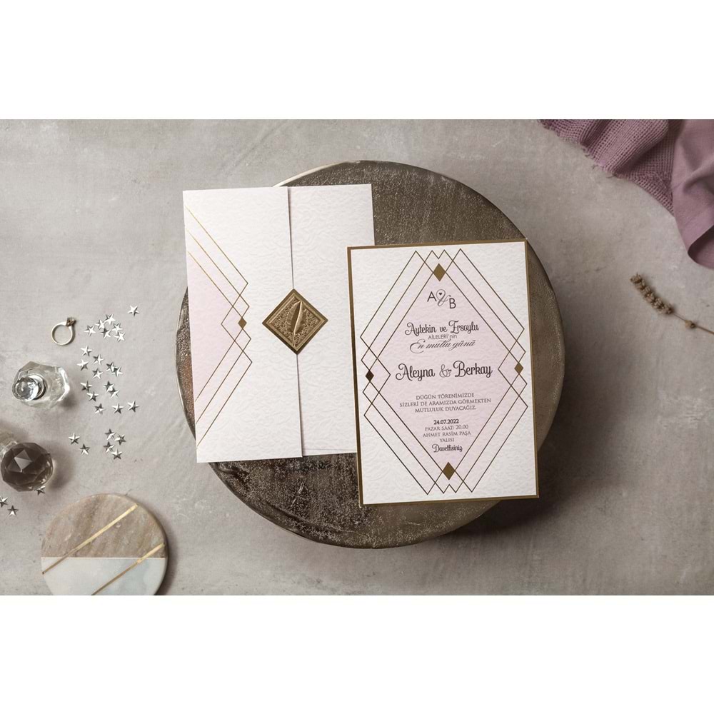 İKLİM DAVETİYE WEDDING 8384