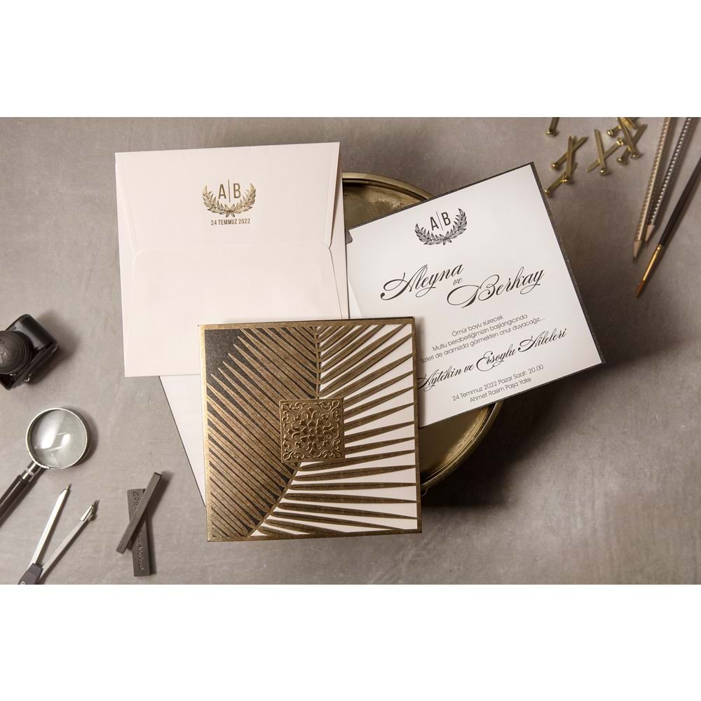 İKLİM DAVETİYE WEDDING 8389
