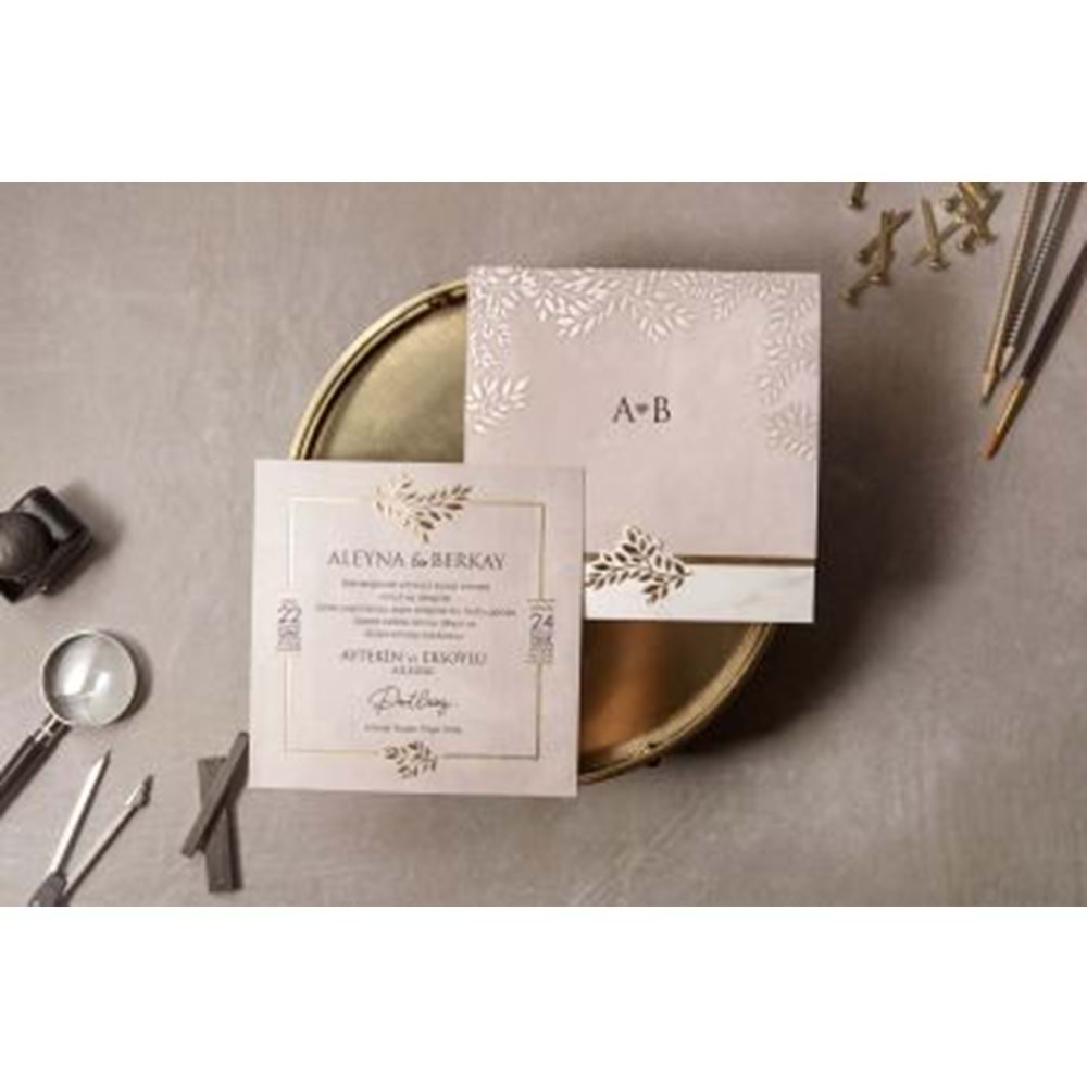 İKLİM DAVETİYE WEDDING 8394