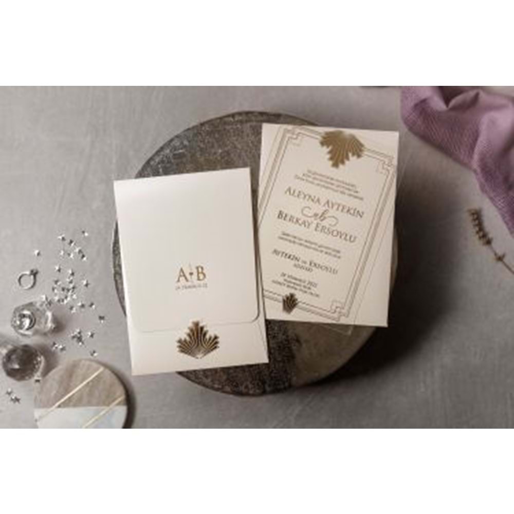 İKLİM DAVETİYE WEDDING 8429