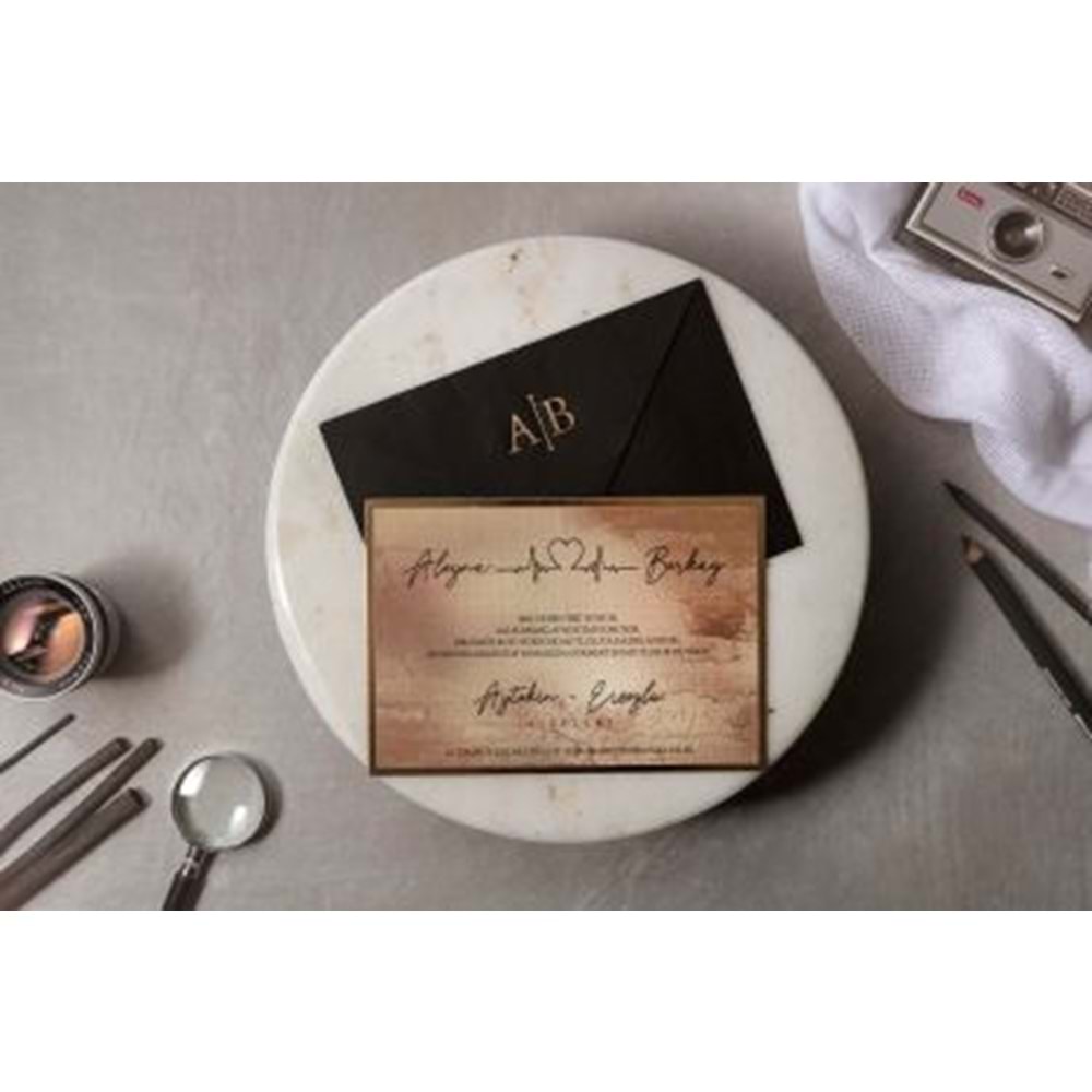 İKLİM DAVETİYE WEDDING 8446