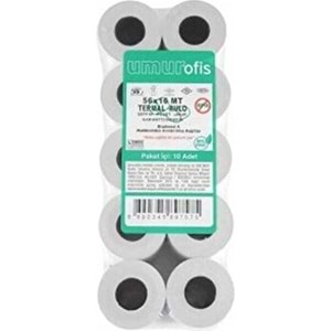 UMUR OFİS 56X16 TERMAL RULO 10LU
