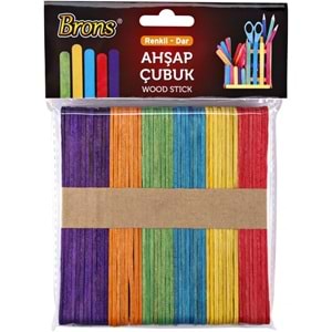 BRONS BR-903 AHŞAP ÇUBUK RENKLİ GENİŞ