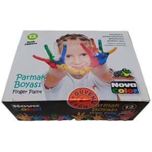 N.COLOR NC-460 12Lİ PARMAK BOYASI
