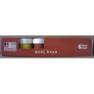 SÜDOR SD521 6 LI GUAJ BOYA ŞİŞE