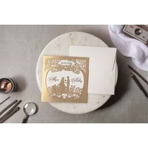 İKLİM DAVETİYE WEDDING 8325