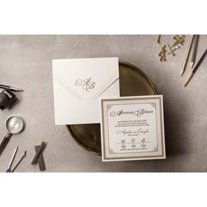 İKLİM DAVETİYE WEDDING 8382