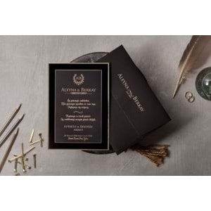 İKLİM DAVETİYE WEDDING 8419