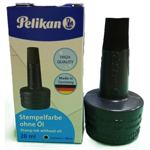 PELİKAN STAMPA MÜREKKEBİ 28ML SİYAH