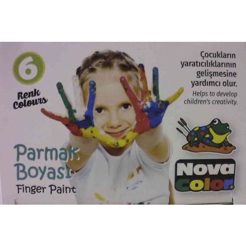 N.COLOR NC-138 6 LI PARMAK BOYA