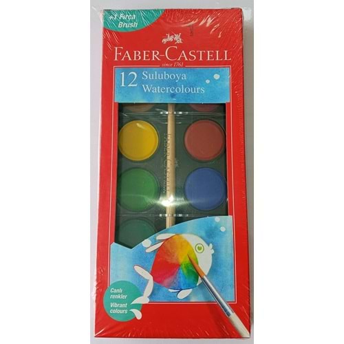 F.CASTELL 12Lİ SULU BOYA BÜYÜK
