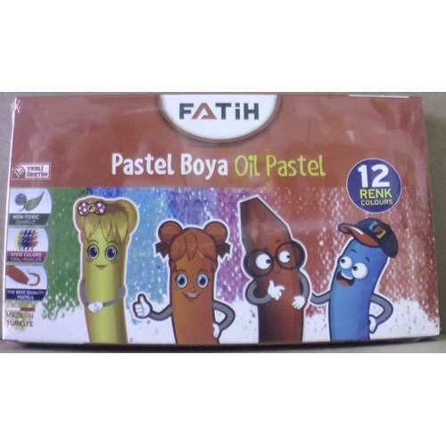 8690216500405FATİH PASTEL BOYA 12Lİ