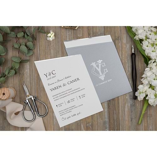 ERDEM LÜKS 5142 DAVETİYE (100 Adet)