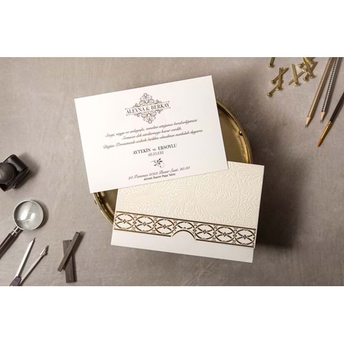 İKLİM DAVETİYE WEDDING 8378