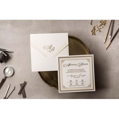 İKLİM DAVETİYE WEDDING 8382