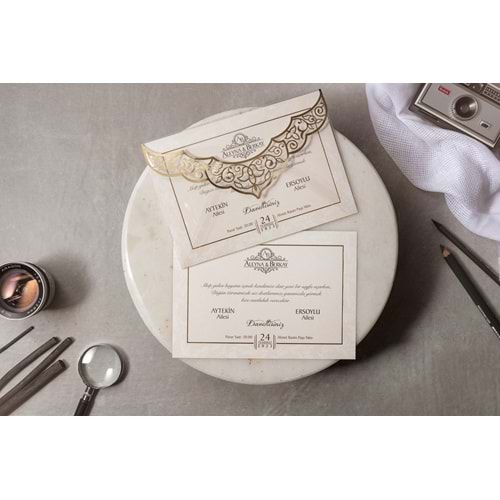 İKLİM DAVETİYE WEDDING 8385