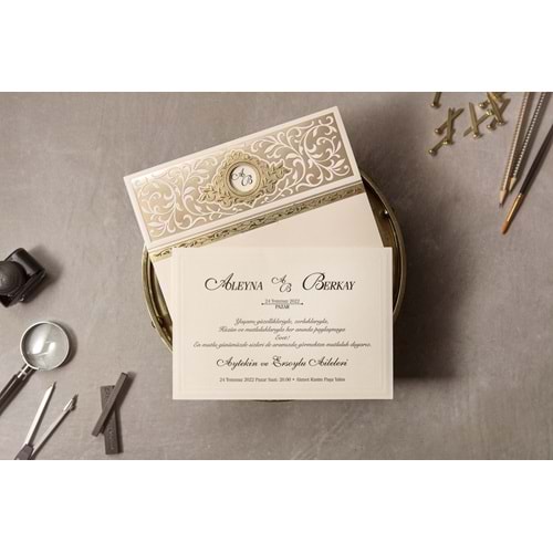 İKLİM DAVETİYE WEDDING 8396