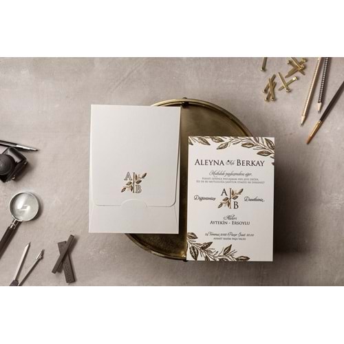 İKLİM DAVETİYE WEDDING 8408