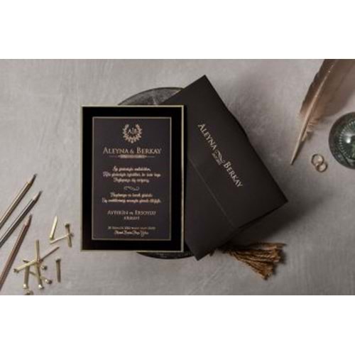 İKLİM DAVETİYE WEDDING 8419