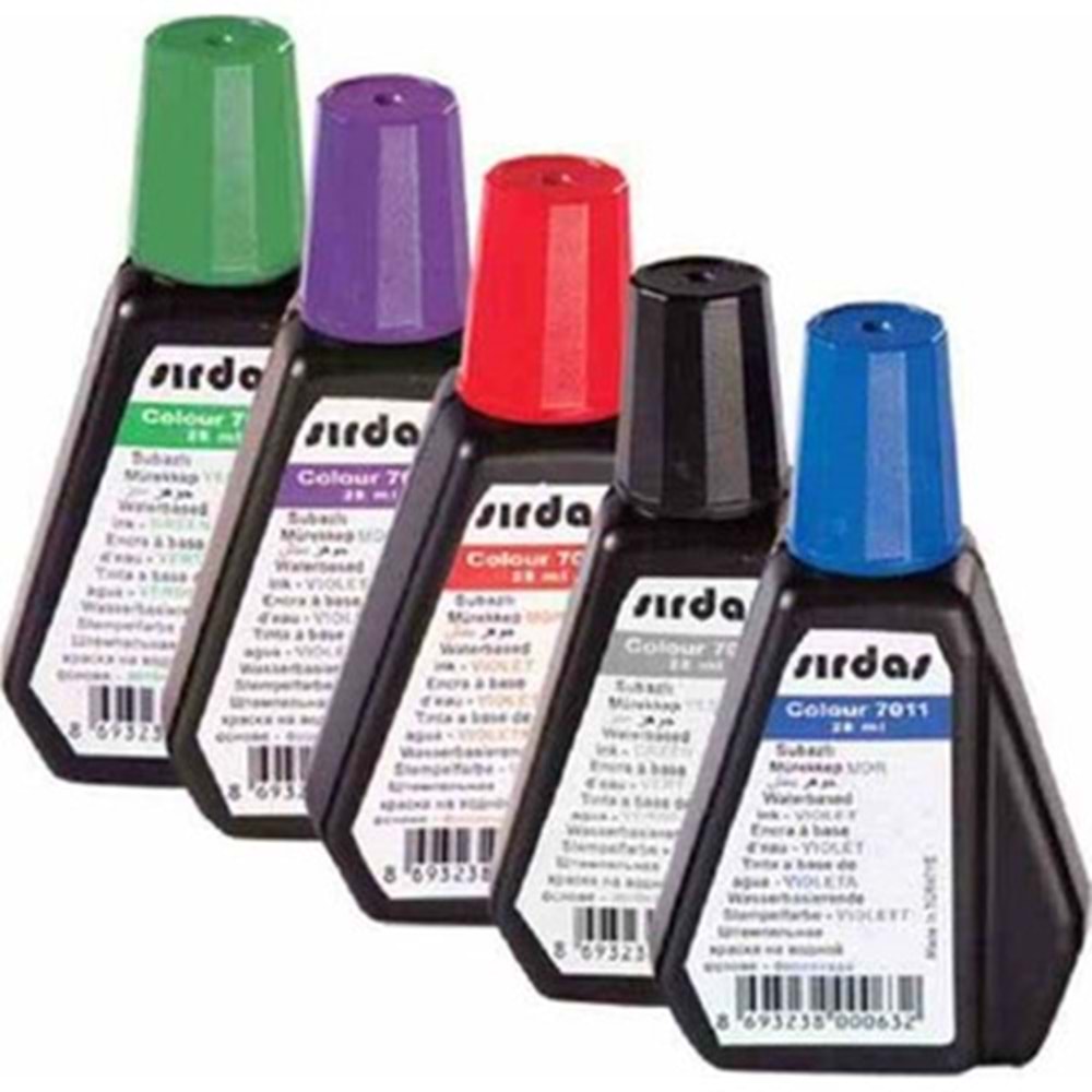 SIRDAŞ MÜREKKEP 1001 KIRMIZI 28 ML