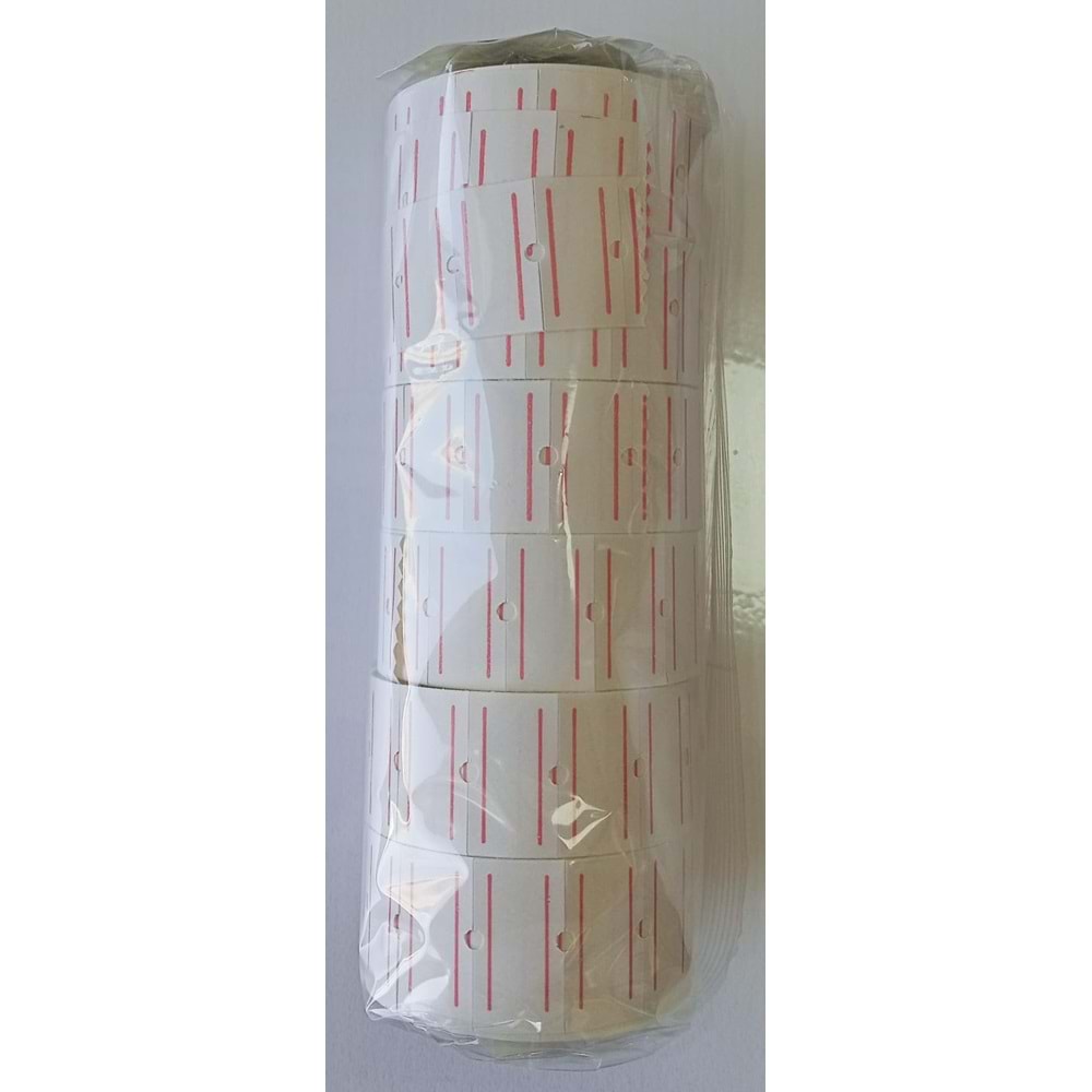 TANEX BEYAZ FİYAT ETİKETİ 6LI