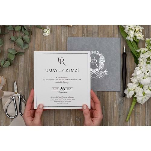 ERDEM LÜKS 5103 DAVETİYE (100 Adet)