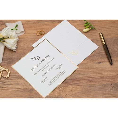 ERDEM LÜKS 5117 DAVETİYE (100 Adet)