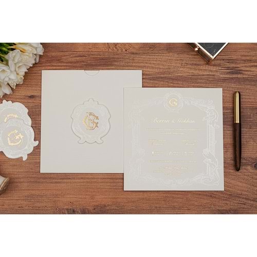 ERDEM LÜKS 5124 DAVETİYE (100 Adet)