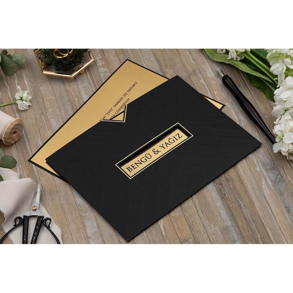 ERDEM LÜKS 5125 DAVETİYE (100 Adet)