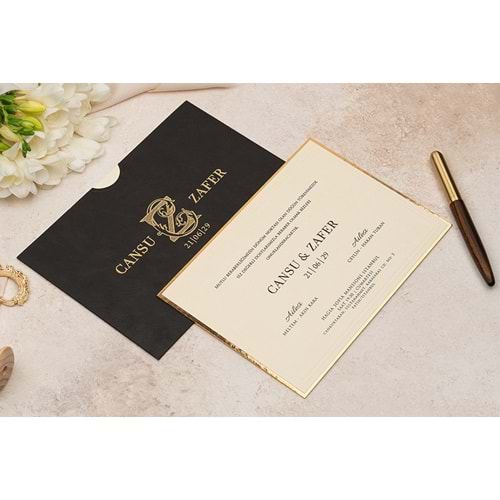 ERDEM LÜKS 5136 DAVETİYE (100 Adet)